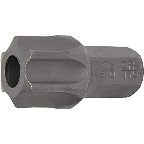 BGS 4670 Bit 10 mm (3/8") buitenzeskant T-profiel (voor Torx) met boring T70