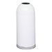 Safco 9639BL Open Dome Afvalbak, 15-Gallon, Zwart
