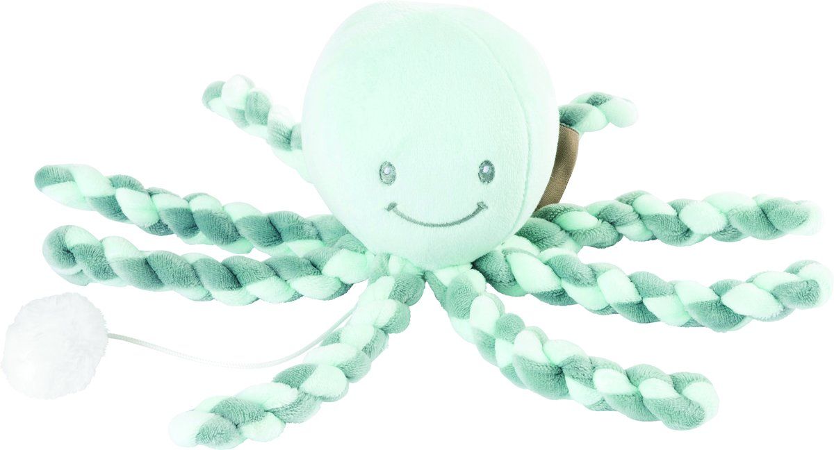 Nattou MUZIEKPOP OCTOPUS KOPERGROEN