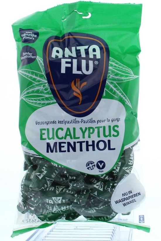 Anta Flu Eucalyptus Menthol Keelpastilles 165g