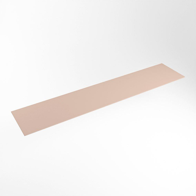 Mondiaz Mondiaz TOP 30 Topblad - 200x30x0.9cm - geschikt voor afdekplaat - Solid surface - Rosee T30XIM49860Rosee