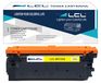 HP Cartouche de toner W2122A, jaune, 4 500 pages, compatible HP Laserjet Enterprise