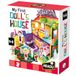 HEADU Ma Première Maison de Poupée - Construisez et décorez la maison de poupée, kit créatif pour construire votre maison de poupée, jeu éducatif pour enfants de 4 à 8 ans, cadeau pour Noël, Pâques, fabriqué en Italie