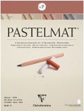 Clairefontaine Pastelmat - Papier voor pastelkrijt - blok no.7 - assorti - 360 g - 30 x 40 cm - 12 vellen