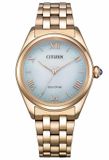 Citizen L Series EM1143-81X Horloge - Staal - Rosékleurig - Ø 33 mm