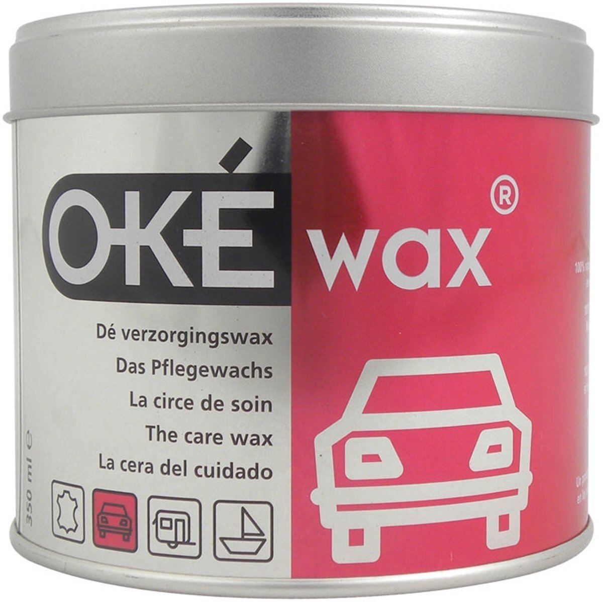 Okewax OKE wax â€“ Verzorgende wax voor kunststof / leder van autoâ€™s caravans of boten