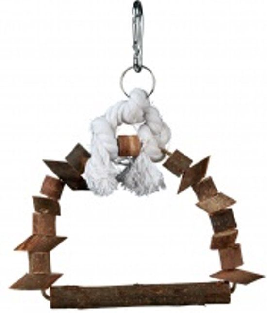 TRIXIE Natuurhout Schommel Natuur Large afm. 22x29cm