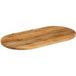 Maison Exclusive Plateau de table ovale en bois de manguier massif 140x60x3,8 cm
