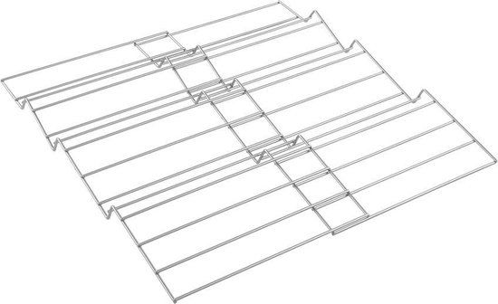 Metaltex X-Pand Uitschuifbaar Kruidenrek - Zilvergrijs - 26 tot 51 cm