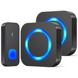 SURFOU Deurbel met 2 Plug in Ontvangers