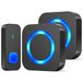 SURFOU Deurbel met 2 Plug in Ontvangers