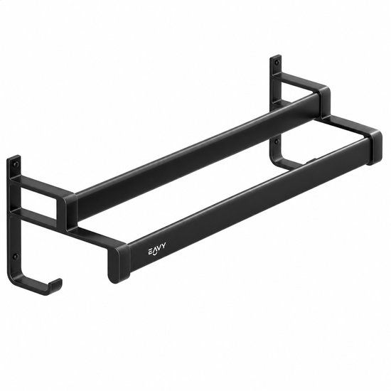 EAVY Handdoekenrek Zwart 60 cm breed