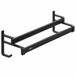 EAVY Porte-serviettes Noir 60 cm de large