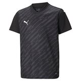 Puma Team Ultimate Shirt Korte Mouw Kinderen - Zwart