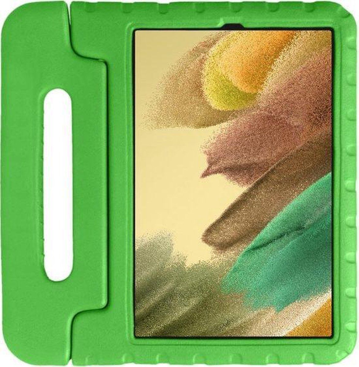 Samsung Galaxy Tab A7 Lite Kinder Tablethoes met Handvat Groen