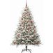 Sapin de Noël artificiel pré-éclairé avec ensemble de boules