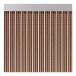 Deurgordijn Acudam Deurgordijn S-350, Zwart, 90 x 210 cm, A01460