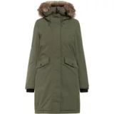 Didriksons Erika 3 Dames Parka Groen Polyester Lang