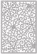 Sweet Dixie Festive Plaque Die - Metal - Grey - 29.5 x 15.9 x 0.8 cm