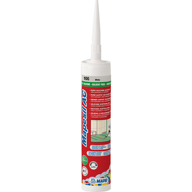 Mapei Mapei Mapesil AC siliconenkit 310ml 100 wit