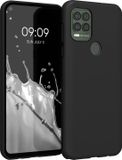 kwmobile telefoonhoesje geschikt voor Motorola Moto G Stylus 5G - Hoesje voor smartphone - Back cover in mat zwart