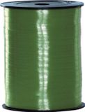 Merkloos Sierlint of cadeaulint - groen - dun - 500 meter x 0.5 cm
