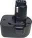 Black and Decker Accu T6 Power, noir, type PS350, Ni-MH, 12 V, 2000 mAh (24 Wh)