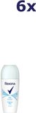 Rexona Anti-transpirant Roll-On Cotton Dry met licht bloemige en subtiele geur, geïnspireerd op katoen (verpakking van 6 stuks)