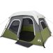 vidaXL Tent met LED - 6-persoons - Snelontgrendeling - Lichtgroen