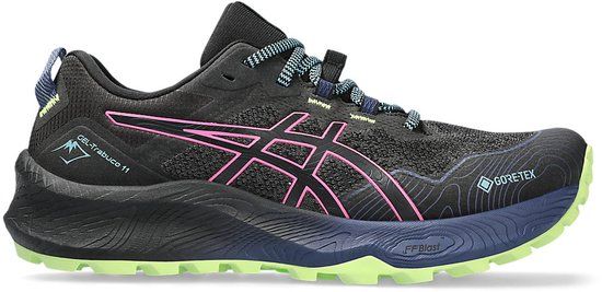 ASICS Gel-Trabuco 11 GTX Trail Running Shoes - Women's - Black / Hot Pink - Size 37