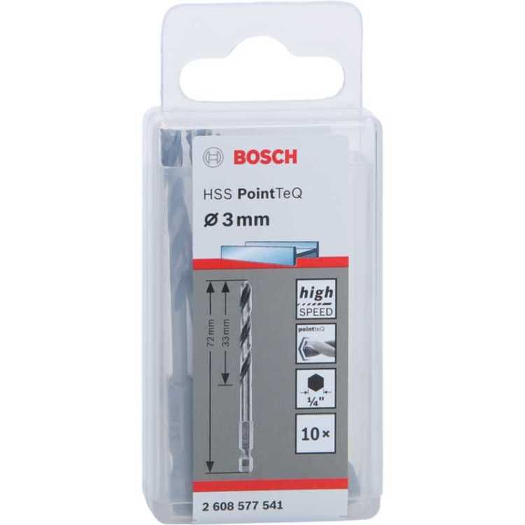 Bosch Bosc 10 HSS PointTeQ Hex 3x33x72 - 6949509231567