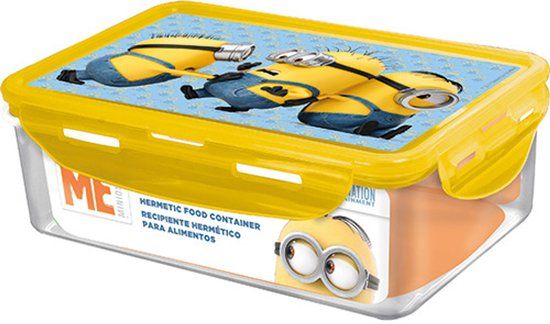Minions Bewaardoos Met Clips Kleurenmix