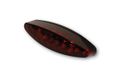 HIGHSIDER pro Little Number1 LED achterlicht Zwart/Red met kentekenplaatverlichting