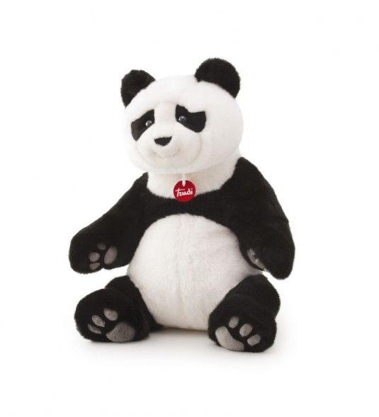 Trudi 26517 - Knuffel - 38 cm - Zwart/Wit