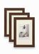 Walther Design Home Ho030N3 Fotolijsten, Walnoot, 20 X 30 Cm, Houten Frame, Verpakking Van 3