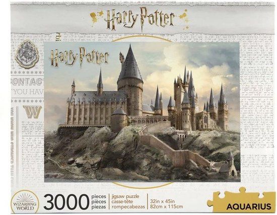 Aquarius Harry Potter Hogwarts 3000pc Jigsaw Puzzle