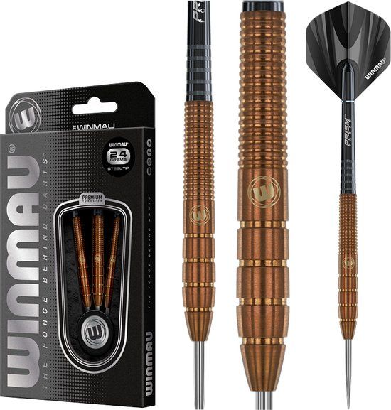 WINMAU Darren Herewini Steeltip Dartpijlen - 24g - 3 stuks