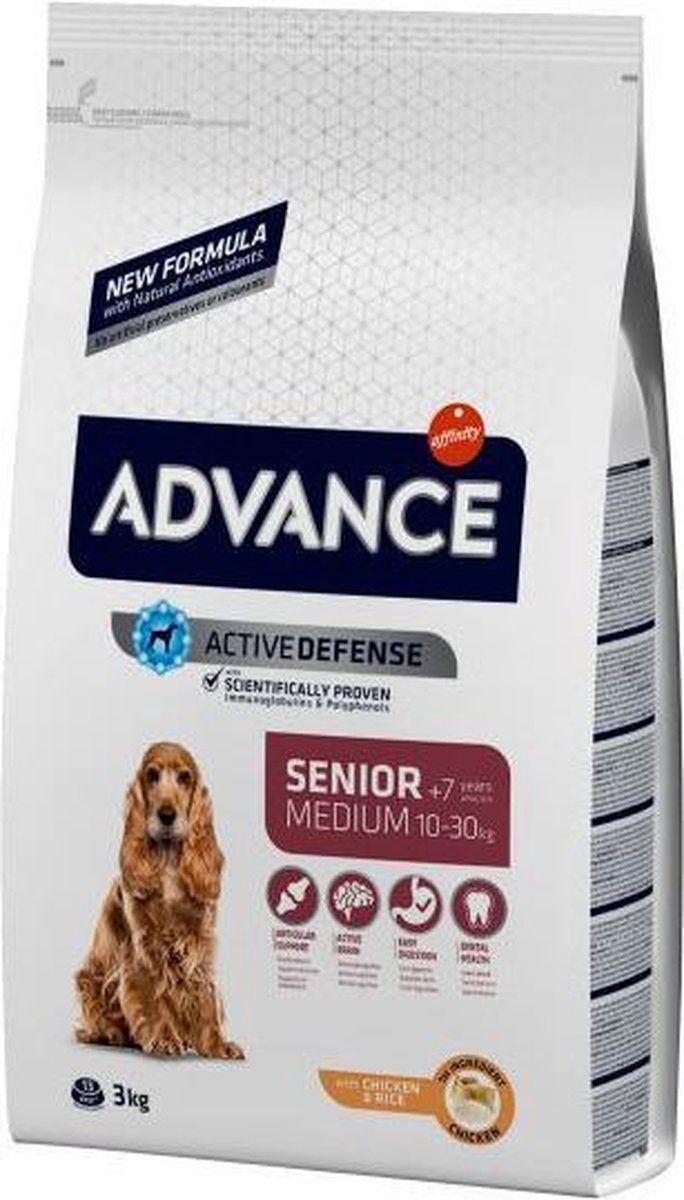 ADVANCE Medium Senior - 3 kg - Hondenvoer