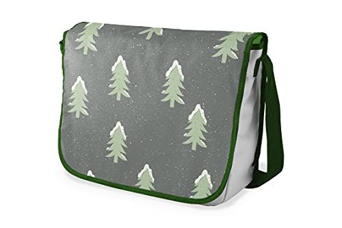 Bonamaison Digitaal Bedrukte Messenger Schooltas - 29x36 cm