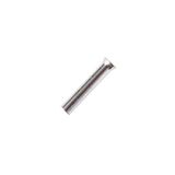 SeKi 14231 0,75 mm2, blank, 100 stuks. adereindhuls, zilver