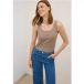 Basic top in effen kleur