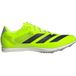 adidas Distancestar Spikes Unisex - neongroen, zwart, Maat 47 1/3