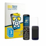 BROTECT Screenprotector 3 Stuks voor Guwet G739 (Voor+Achter) Transparant