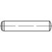 TOOLCRAFT 103442 Goupille cylindrique (Ø x L) 13 mm x 50 mm acier 25 pc(s)
