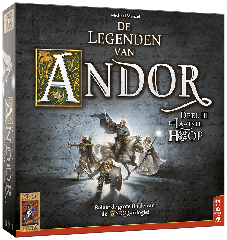 999 Games De Legenden van Andor: De laatste hoop bordspel
