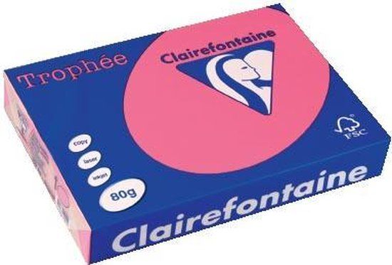 Trophee Fuchsia A4 80gr Kopieer- en printpapier