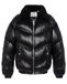 Schott NYC Donsjack met sherpa-kraag, Schott Collin, zwart, Zwart, S