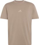 ADIDAS - m ak sl tee - Sport t-shirt korte mouw heren - Lichtbruin