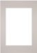 yd. Passe-Partout Fotomaat 42x59,4 cm - Lijstmaat 59,4x84 cm - Gris Granit