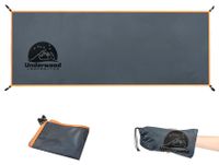 Merkloos Grondzeil tentzeil - Waterdicht 190t ripstop - 220 x 81 cm - Met opbergtas